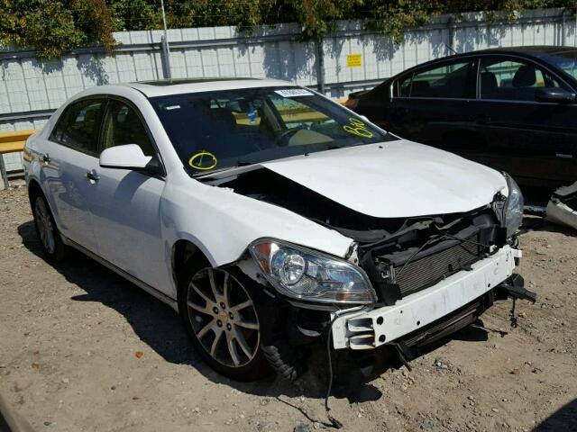 1G1ZE5E13BF211483 - 2011 CHEVROLET MALIBU LTZ WHITE photo 1