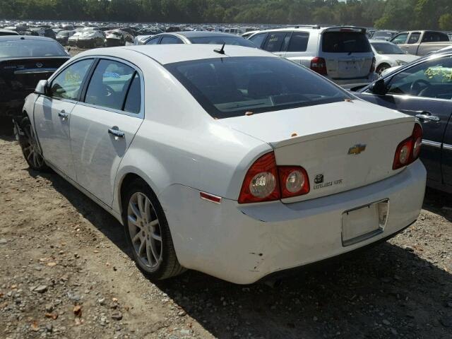 1G1ZE5E13BF211483 - 2011 CHEVROLET MALIBU LTZ WHITE photo 3