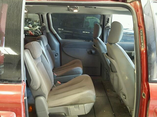 2A8GP54L57R122549 - 2007 CHRYSLER TOWN & COU MAROON photo 6