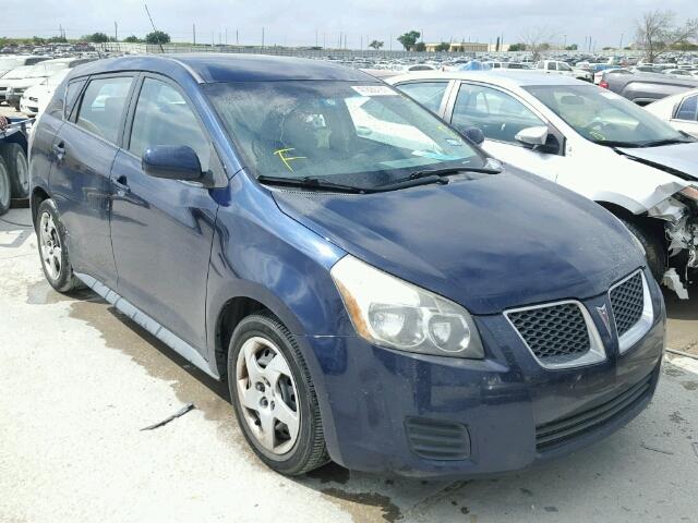 5Y2SL67889Z410746 - 2009 PONTIAC VIBE BLUE photo 1