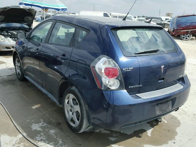 5Y2SL67889Z410746 - 2009 PONTIAC VIBE BLUE photo 3