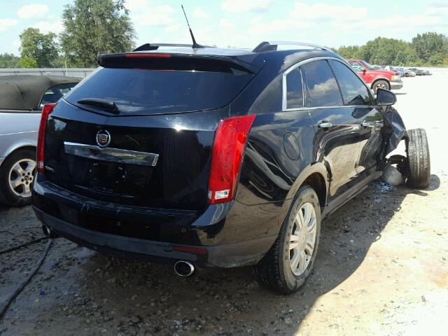 3GYFNAEYXAS647090 - 2010 CADILLAC SRX LUXURY BLACK photo 4