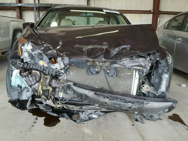 1HGCP2F89BA081256 - 2011 HONDA ACCORD EXL BROWN photo 9