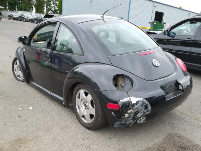 3VWCA21C6XM414533 - 1999 VOLKSWAGEN NEW BEETLE 黑色 照片 3