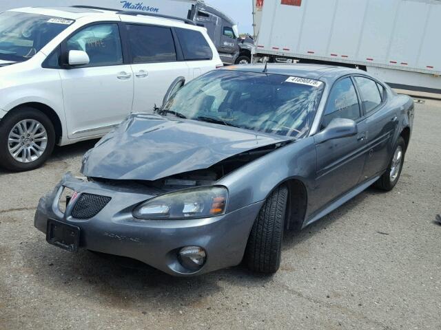 2G2WS522151172988 - 2005 PONTIAC GRAND PRIX CHARCOAL photo 2