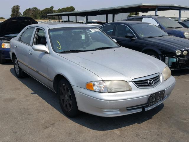 1YVGF22C815203233 - 2001 MAZDA 626 ES SILVER photo 1