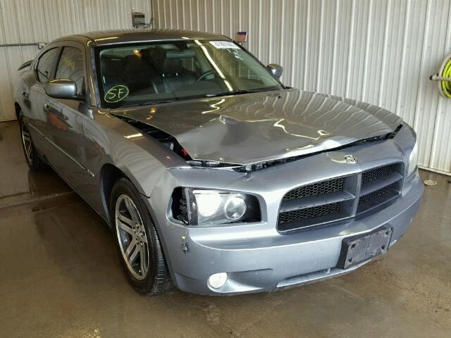 2B3KA53HX6H339830 - 2006 DODGE CHARGER GRAY photo 1