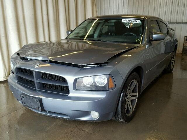 2B3KA53HX6H339830 - 2006 DODGE CHARGER GRAY photo 2