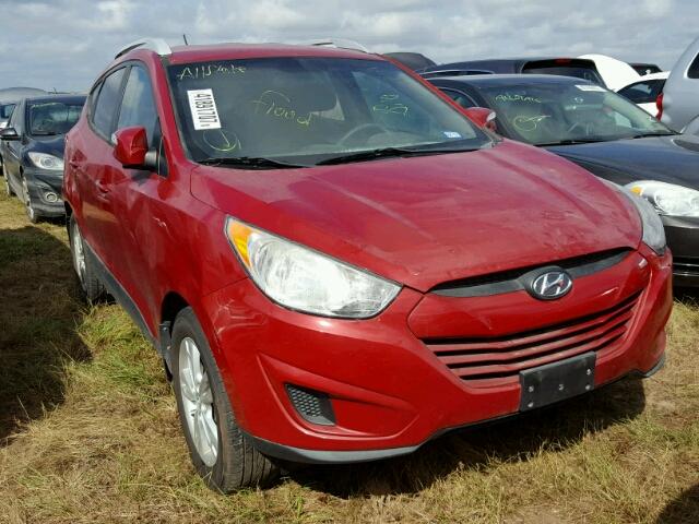 KM8JU3AC6CU340698 - 2012 HYUNDAI TUCSON GLS RED photo 1