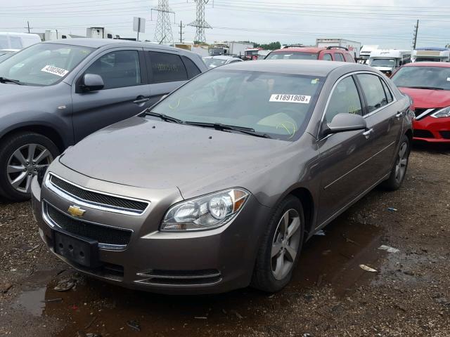 1G1ZC5E00CF188825 - 2012 CHEVROLET MALIBU 1LT 棕色 照片 2
