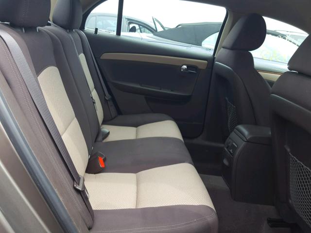 1G1ZC5E00CF188825 - 2012 CHEVROLET MALIBU 1LT 棕色 照片 6