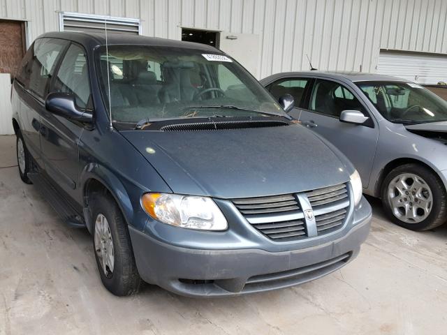 1D4GP25B35B166785 - 2005 DODGE CARAVAN SE GRAY photo 1