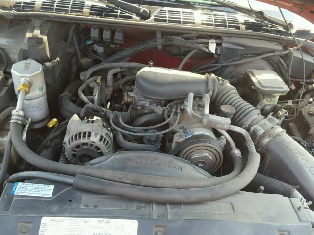 1GKDT13W0V2558185 - 1997 GMC JIMMY Kırmızı fotoğraf 7