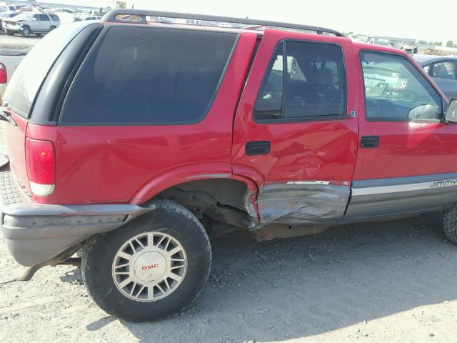 1GKDT13W0V2558185 - 1997 GMC JIMMY Kırmızı fotoğraf 9