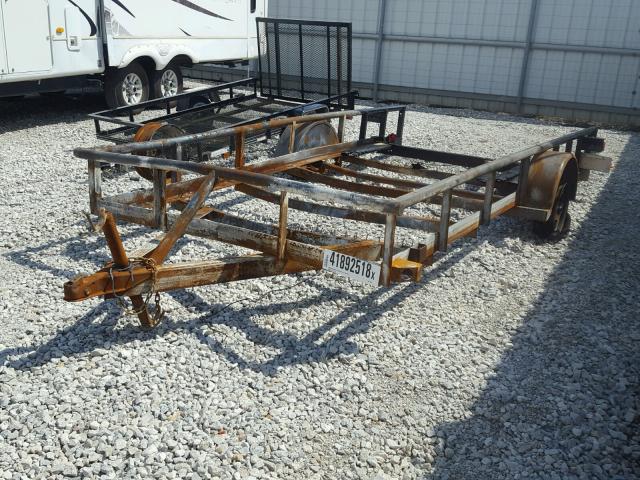 B1LL0FSALE4189251 - 2015 UTILITY TRAILER BLACK photo 2
