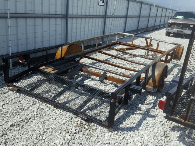 B1LL0FSALE4189251 - 2015 UTILITY TRAILER BLACK photo 4