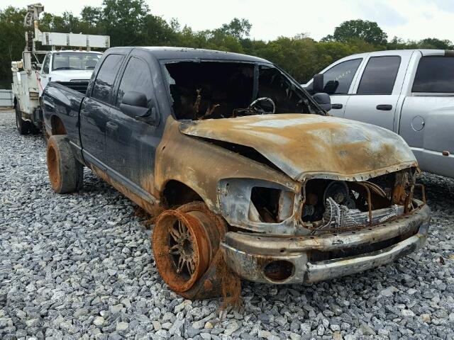 1D7KS28A87J585464 - 2007 DODGE RAM 2500 S BLACK photo 1