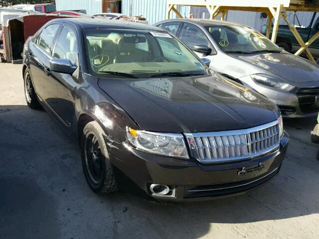 3LNHM26T67R642684 - 2007 LINCOLN MKZ BLACK photo 1