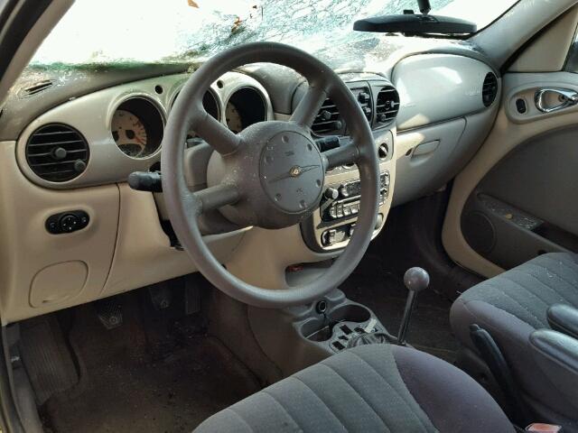 3C4FY58B95T569882 - 2005 CHRYSLER PT CRUISER CREAM photo 9