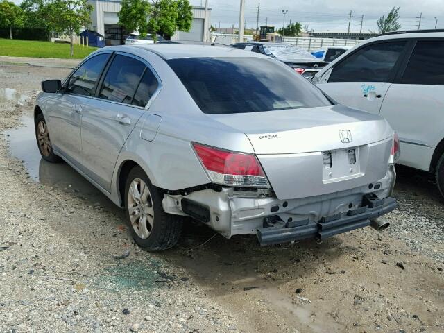 JHMCP26438C050768 - 2008 HONDA ACCORD LXP SILVER photo 3