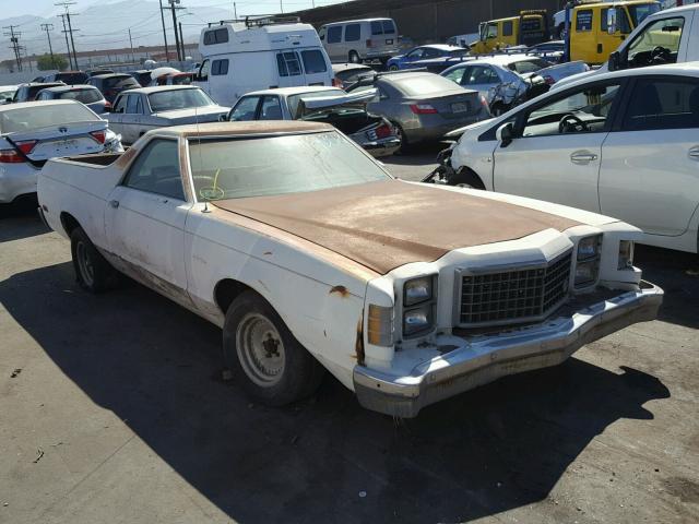 8H48H141773 - 1978 FORD RANCHERO WHITE photo 1