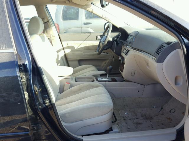 5NPEU46F97H167001 - 2007 HYUNDAI SONATA BLUE photo 5