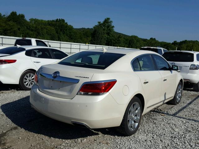 1G4GH5E36DF172765 - 2013 BUICK LACROSSE P WHITE photo 4