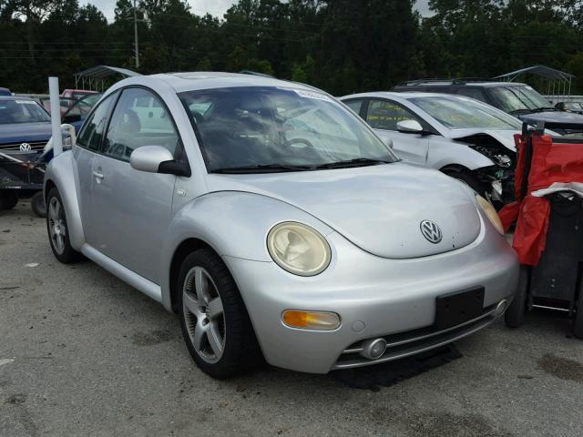 3VWED21CX1M480686 - 2001 VOLKSWAGEN NEW BEETLE 银色 照片 1
