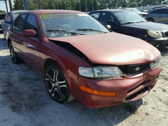 JN1CA21D7ST630349 - 1995 NISSAN MAXIMA GLE RED photo 1