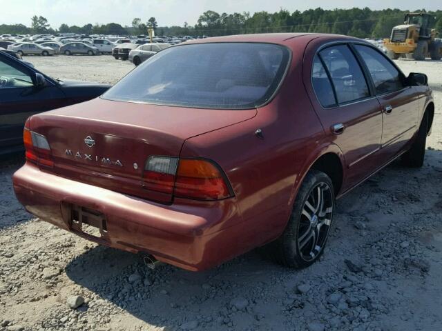 JN1CA21D7ST630349 - 1995 NISSAN MAXIMA GLE RED photo 4