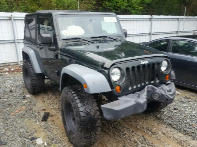 1J4AA2D12BL578662 - 2011 JEEP WRANGLER S GREEN photo 1
