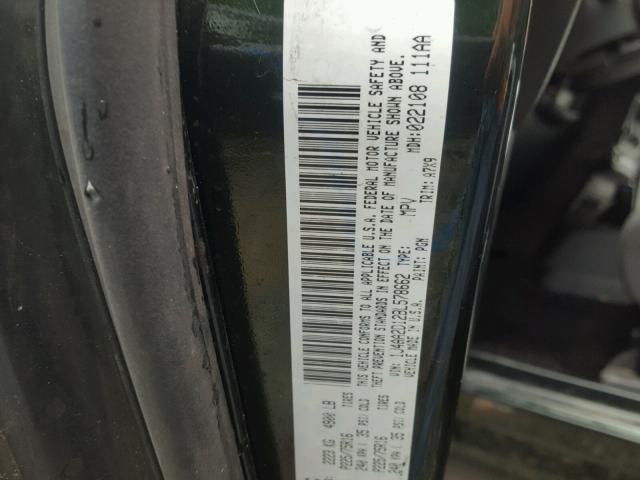 1J4AA2D12BL578662 - 2011 JEEP WRANGLER S GREEN photo 10