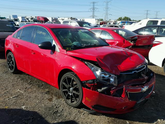 1G1PA5SH2E7209176 - 2014 CHEVROLET CRUZE LS RED photo 1