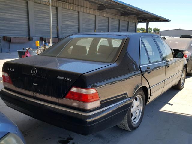 WDBGA32GXXA408600 - 1999 MERCEDES-BENZ S CLASS BLACK photo 4