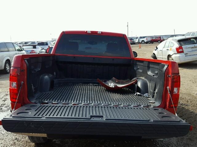 1GCEC14X19Z191382 - 2009 CHEVROLET SILVERADO RED photo 6