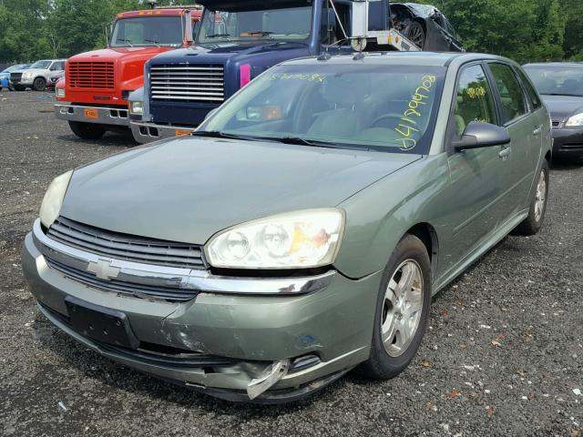 1G1ZU64874F240771 - 2004 CHEVROLET MALIBU MAX GREEN photo 2