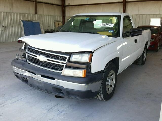 3GCEC14V77G187123 - 2007 CHEVROLET SILVERADO WHITE photo 2