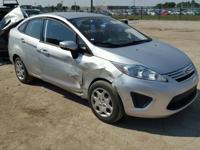 3FADP4BJ4DM204139 - 2013 FORD FIESTA SE SILVER photo 1