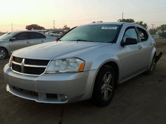 1B3LC56K68N690461 - 2008 DODGE AVENGER SX GRAY photo 2