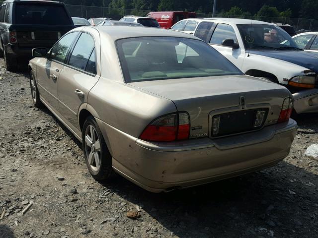 1LNHM87A86Y607645 - 2006 LINCOLN LS 金色 照片 3