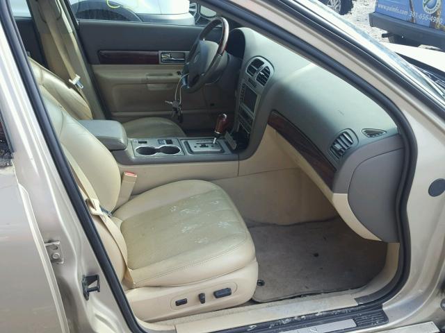 1LNHM87A86Y607645 - 2006 LINCOLN LS 金色 照片 5
