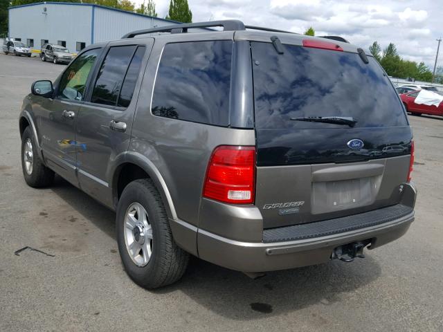 1FMDU75W52ZB85328 - 2002 FORD EXPLORER L BROWN photo 3