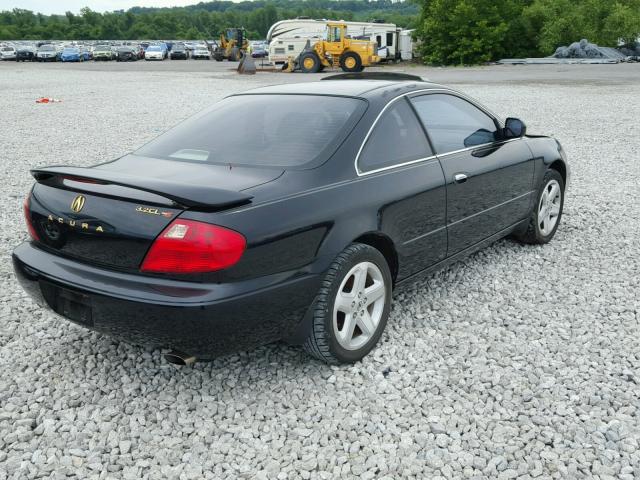 19UYA42691A024724 - 2001 ACURA 3.2CL TYPE BLACK photo 4