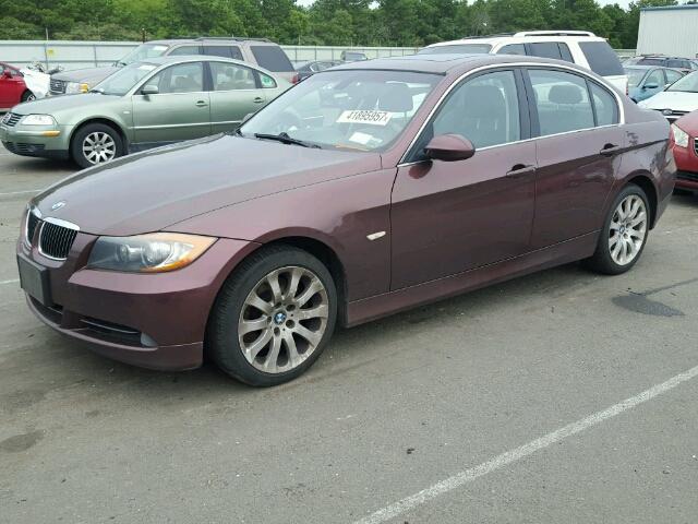 WBAVB33536PS05169 - 2006 BMW 330 I PURPLE photo 2