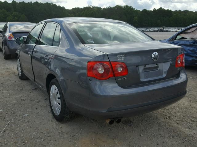 3VWRF71K95M615307 - 2005 VOLKSWAGEN NEW JETTA GRAY photo 3