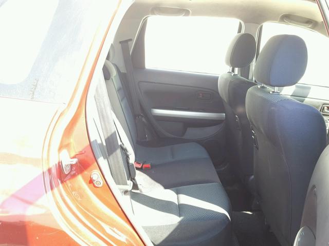 JTKKT624X60133577 - 2006 TOYOTA SCION XA BURGUNDY photo 6