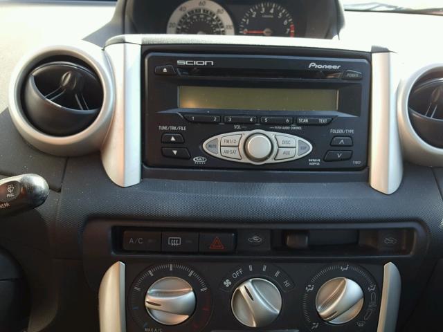 JTKKT624X60133577 - 2006 TOYOTA SCION XA BURGUNDY photo 9