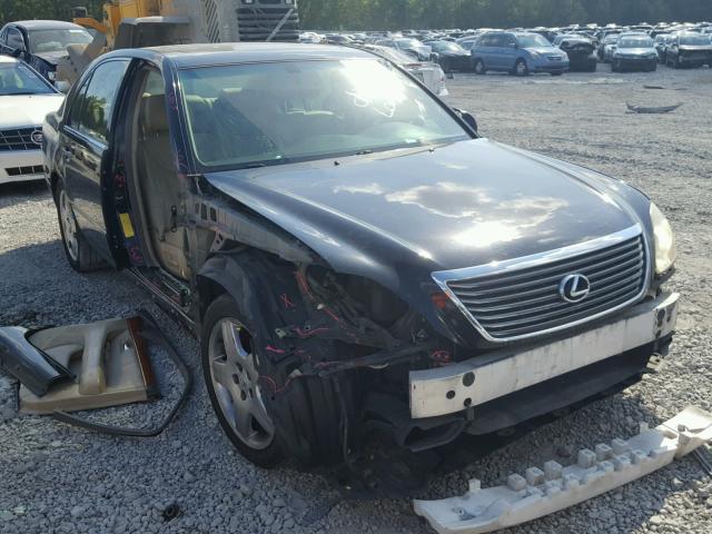 JTHBN36FX65038739 - 2006 LEXUS LS 430 BLACK photo 1