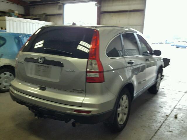 5J6RE4H47BL067178 - 2011 HONDA CR-V SE SILVER photo 4