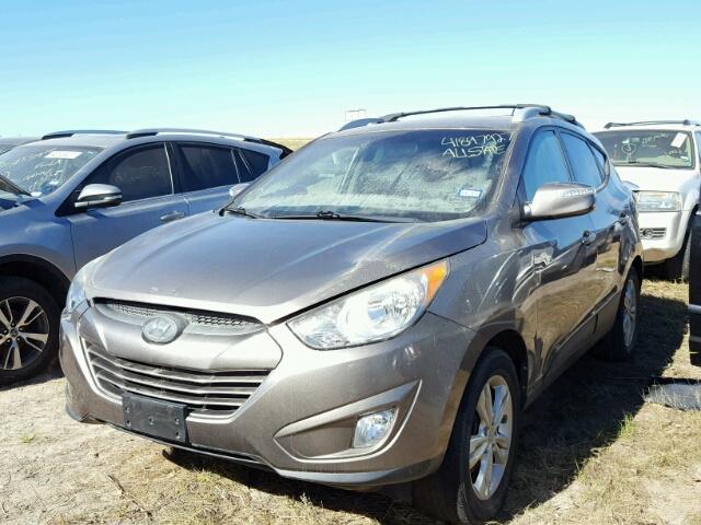 KM8JU3AC5DU593643 - 2013 HYUNDAI TUCSON GLS BROWN photo 2